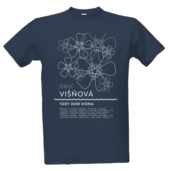 Tričko s potiskem Visnova Denim