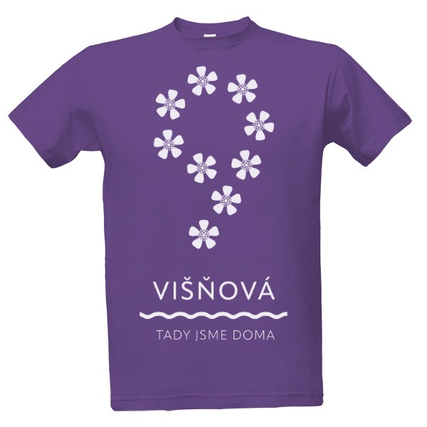 Tričko s potiskem Visnova Viola